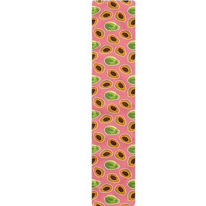 Cute Papaya Pattern Print Table Runner