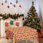 Cute Papaya Pattern Print Tablecloth