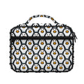 Cute Penguin Face Pattern Print Briefcase Bible Bag