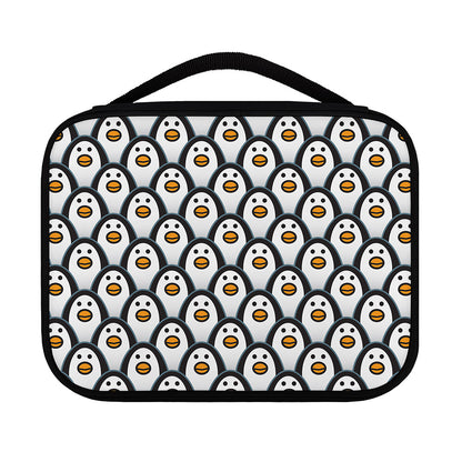 Cute Penguin Face Pattern Print Classic Bible Case