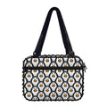 Cute Penguin Face Pattern Print Double Strap Bible Bag