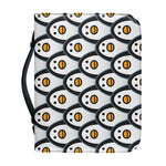 Cute Penguin Face Pattern Print Leather Bible Cover