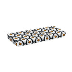 Cute Penguin Face Pattern Print Piano Keyboard Cover