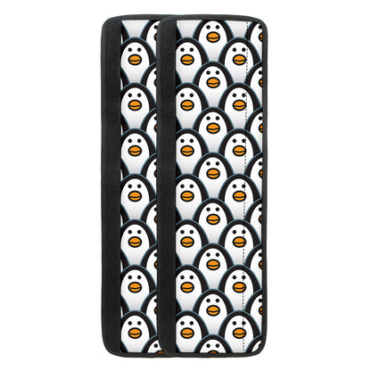 Cute Penguin Face Pattern Print Refrigerator Handle Covers