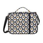 Cute Penguin Face Pattern Print Shoulder Strap Bible Bag