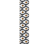 Cute Penguin Face Pattern Print Table Runner
