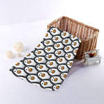 Cute Penguin Face Pattern Print Towel