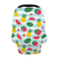 Cute Pineapple Watermelon Pattern Print Baby Seat Cover