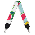 Cute Pineapple Watermelon Pattern Print Bag Strap