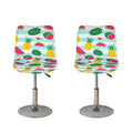 Cute Pineapple Watermelon Pattern Print Bar Stool Covers