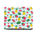 Cute Pineapple Watermelon Pattern Print Bifold Wallet