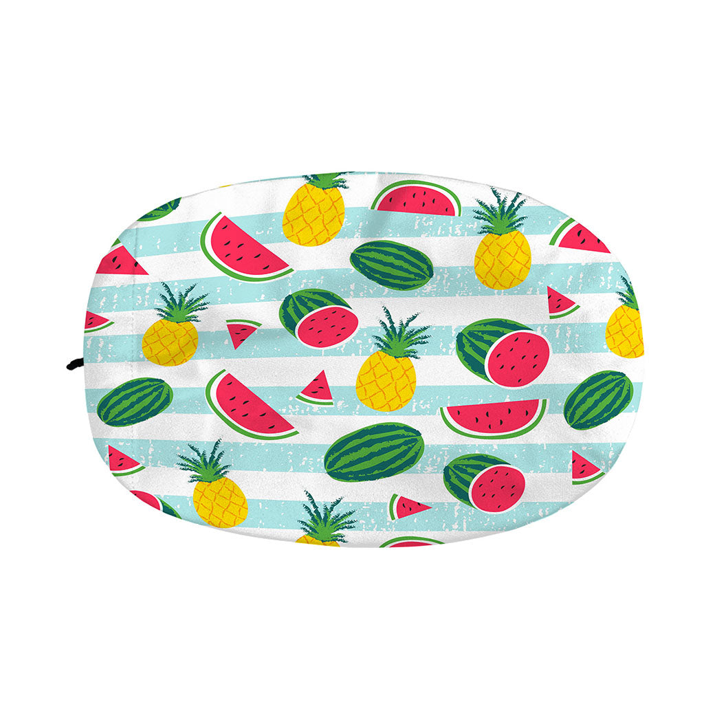 Cute Pineapple Watermelon Pattern Print Car Side Mirror Covers