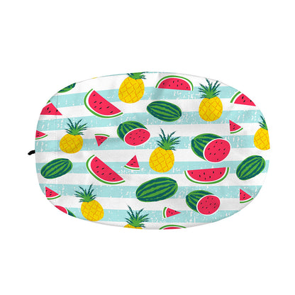 Cute Pineapple Watermelon Pattern Print Car Side Mirror Covers