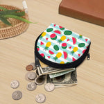 Cute Pineapple Watermelon Pattern Print Coin Purse