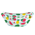 Cute Pineapple Watermelon Pattern Print Fanny Pack