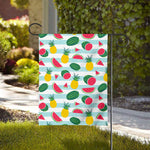 Cute Pineapple Watermelon Pattern Print House Flag