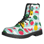 Cute Pineapple Watermelon Pattern Print Backpack