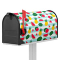 Cute Pineapple Watermelon Pattern Print Mailbox Cover