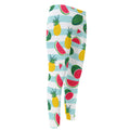 Cute Pineapple Watermelon Pattern Print Men's Compression Pants