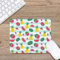 Cute Pineapple Watermelon Pattern Print Mouse Pad