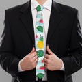 Cute Pineapple Watermelon Pattern Print Necktie