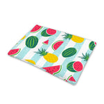 Cute Pineapple Watermelon Pattern Print Pet Cooling Mat Cover