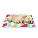 Cute Pineapple Watermelon Pattern Print Pet Cooling Mat Cover