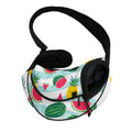 Cute Pineapple Watermelon Pattern Print Pet Sling Carrier