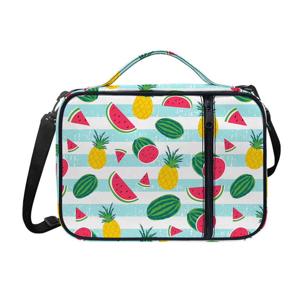Cute Pineapple Watermelon Pattern Print Shoulder Strap Bible Bag