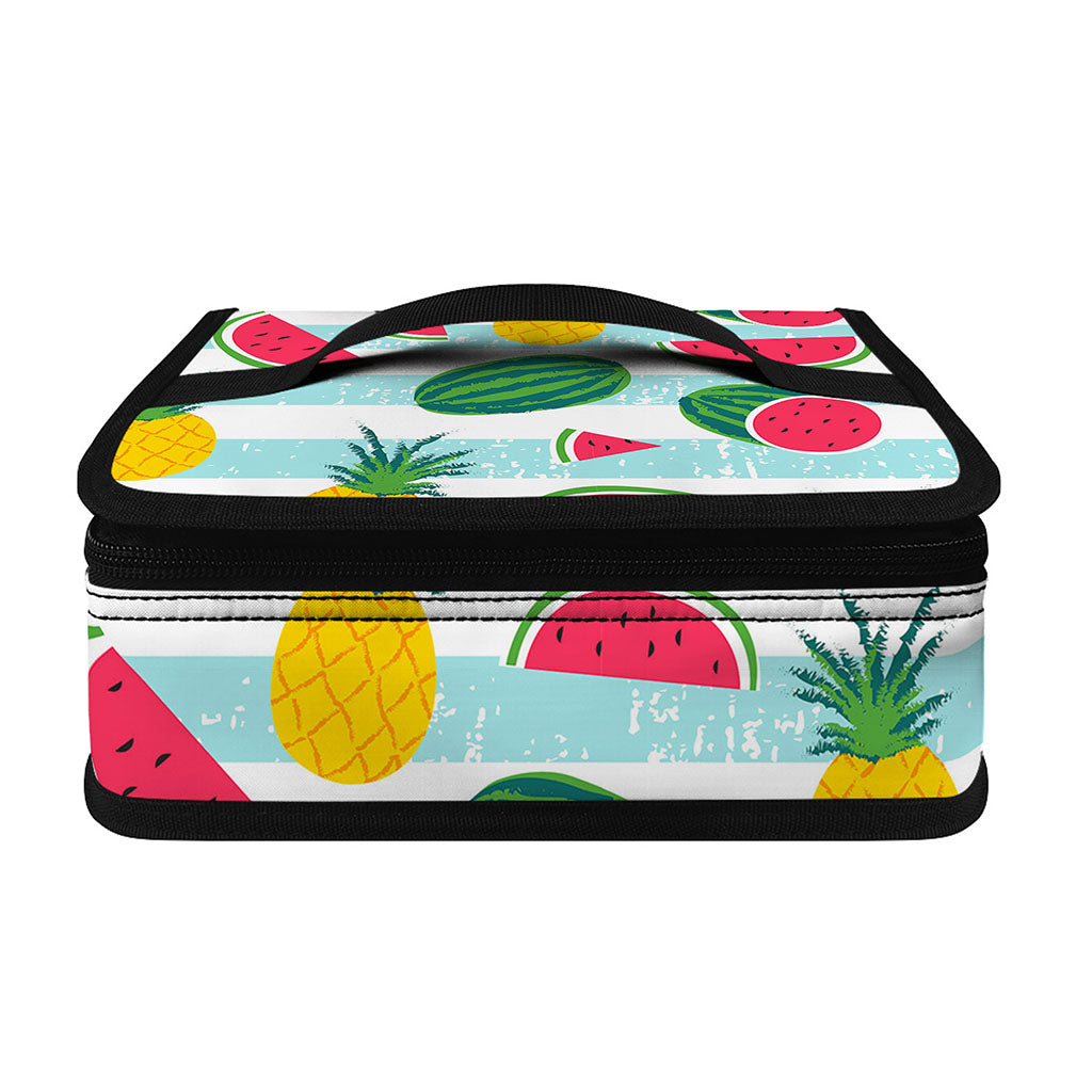 Cute Pineapple Watermelon Pattern Print Small Lunch Bag