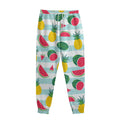 Cute Pineapple Watermelon Pattern Print Sweatpants