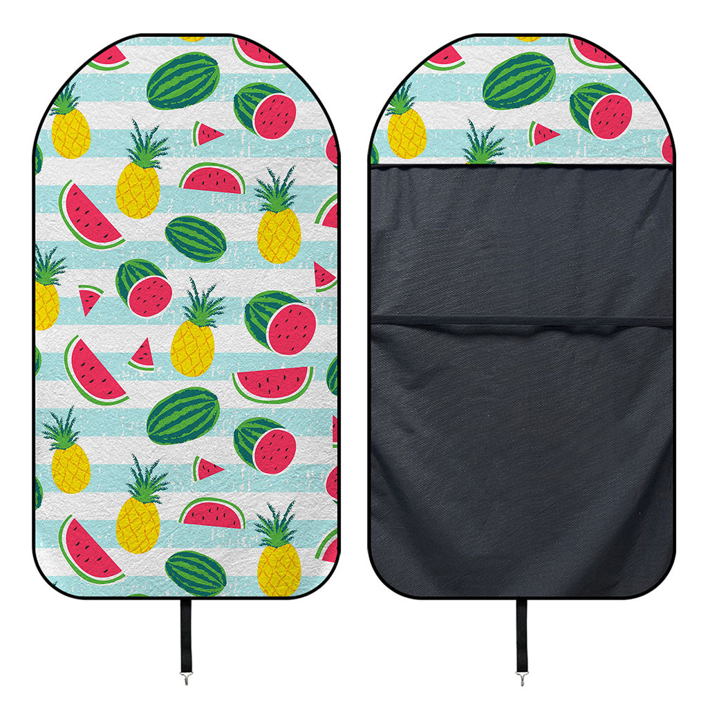 Cute Pineapple Watermelon Pattern Print Waterproof Car Seat Cover