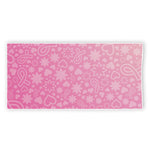 Cute Pink Breast Cancer Pattern Print Beach Towel