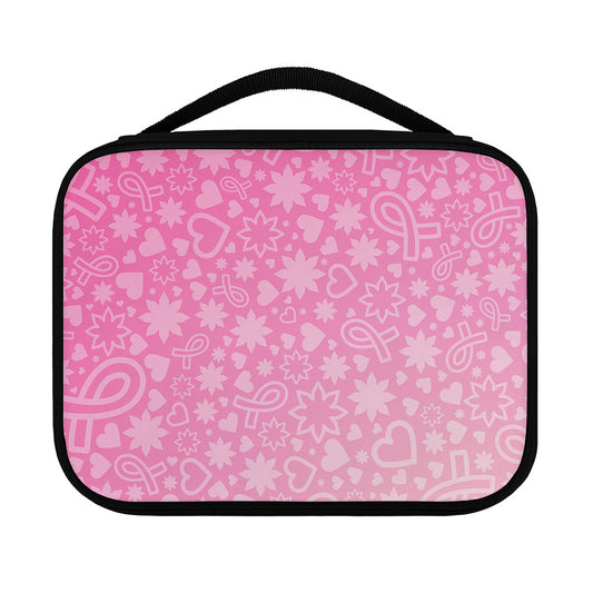 Cute Pink Breast Cancer Pattern Print Classic Bible Case