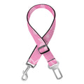 Cute Pink Breast Cancer Pattern Print Dog Seat Belt