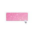 Cute Pink Breast Cancer Pattern Print Extended Mouse Pad