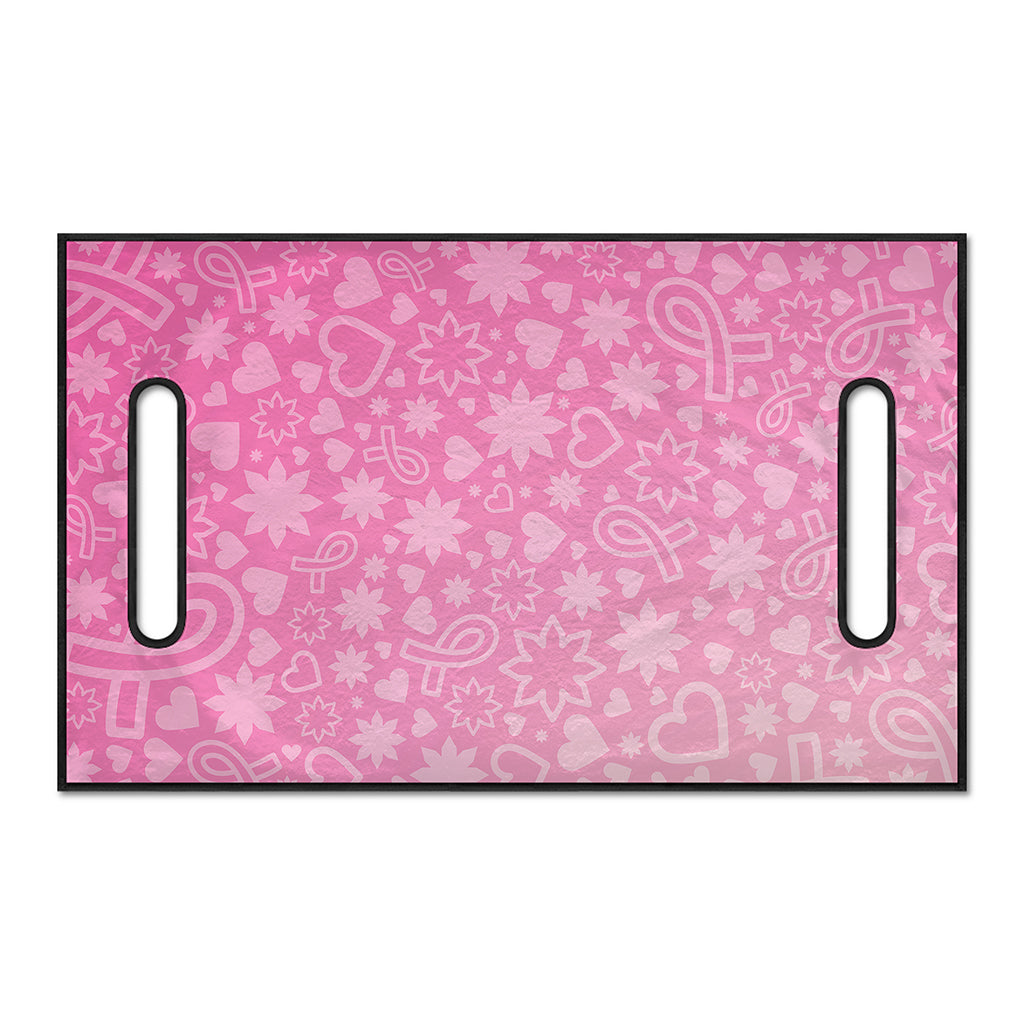 Cute Pink Breast Cancer Pattern Print Golf Cart Seat Cover