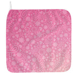 Cute Pink Breast Cancer Pattern Print Hand Towel
