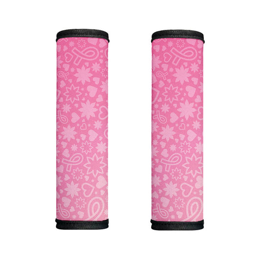 Cute Pink Breast Cancer Pattern Print Handle Covers