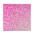 Cute Pink Breast Cancer Pattern Print Silk Bandana