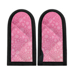 Cute Pink Breast Cancer Pattern Print Skillet Handle Cover