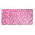 Cute Pink Breast Cancer Pattern Print Towel
