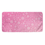 Cute Pink Breast Cancer Pattern Print Towel