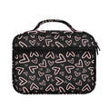 Cute Pink Heart Pattern Print Briefcase Bible Bag