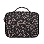 Cute Pink Heart Pattern Print Briefcase Bible Bag