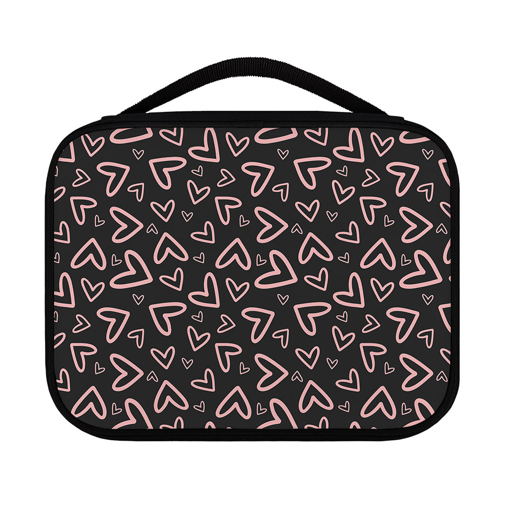 Cute Pink Heart Pattern Print Classic Bible Case