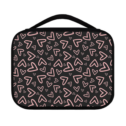 Cute Pink Heart Pattern Print Classic Bible Case