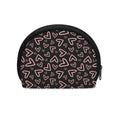 Cute Pink Heart Pattern Print Coin Purse