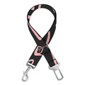 Cute Pink Heart Pattern Print Dog Seat Belt