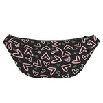 Cute Pink Heart Pattern Print Fanny Pack